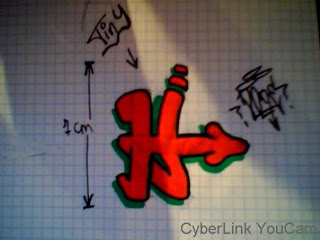 Graffiti Letter H