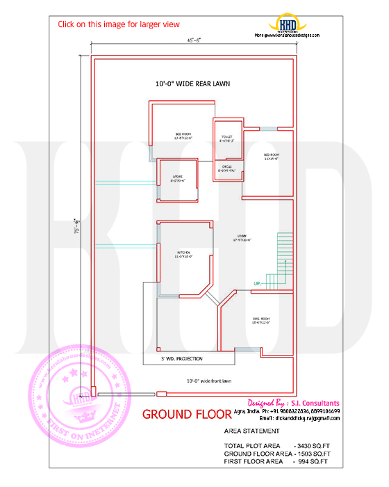 Ground floor plan