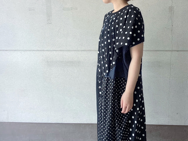 ZUCCa【ズッカ】ミックスドットワンピース◆八十八/丸亀香川県・eighty88eight/新居浜愛媛県エイティエイト