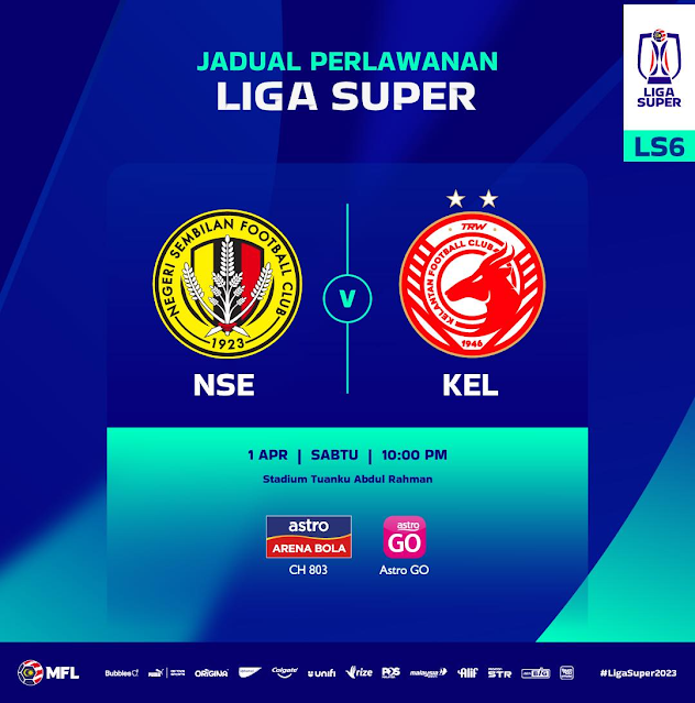 Live Streaming Negeri Sembilan vs Kelantan 1.4.2023