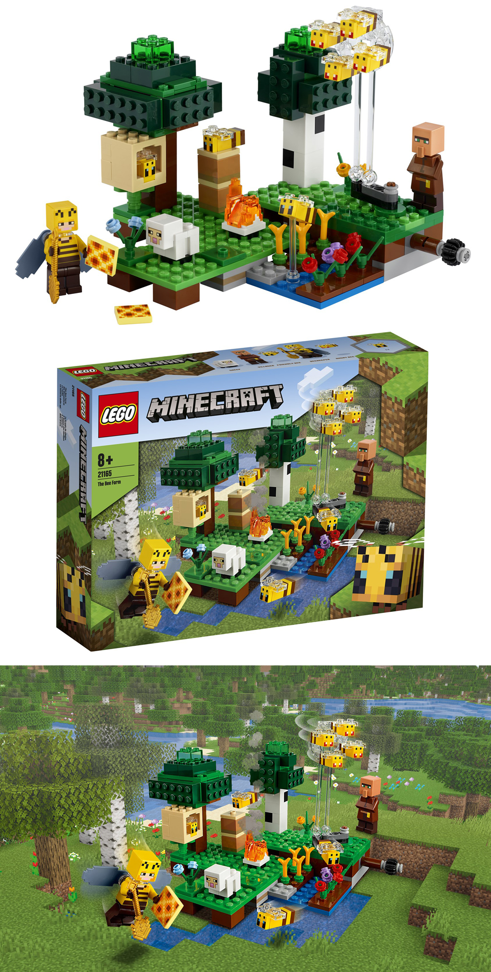 21年レゴ マインクラフト新製品情報 レゴでマイクラ世界を構築して遊ぼう スタッズ レゴ Lego 総合ニュースメディア