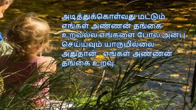 Brothers and Sisters Quotes in Tamil 3