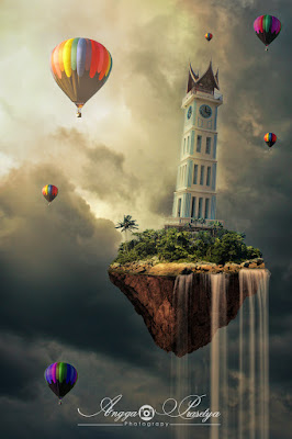 Photoshop, Indonesia, Jam Gdang Tutorial