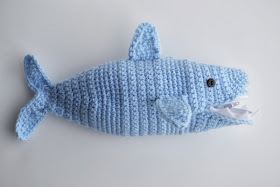 Shark Time Pouch at Over The Apple Tree