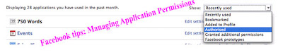 Facebook tips: Managing Application Permissions