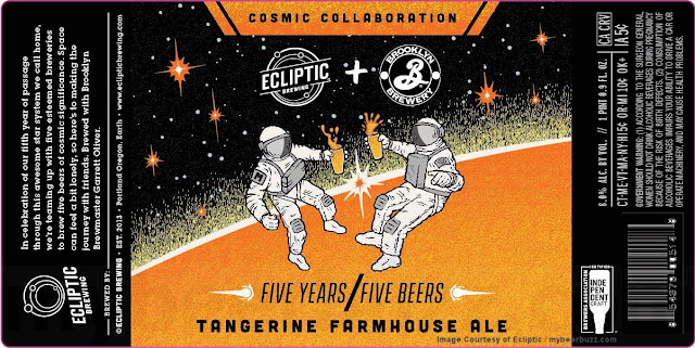 Ecliptic & Brooklyn Brewery Collaborate On Tangerine Farmhouse Ale