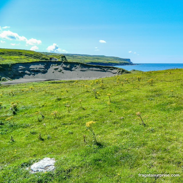 Cliffs of Moher, Irlanda, vistos da vila de Doolin
