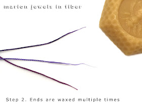 Self Needles with Beeswax Method