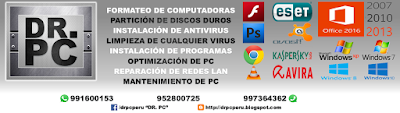 formateo de computadoras