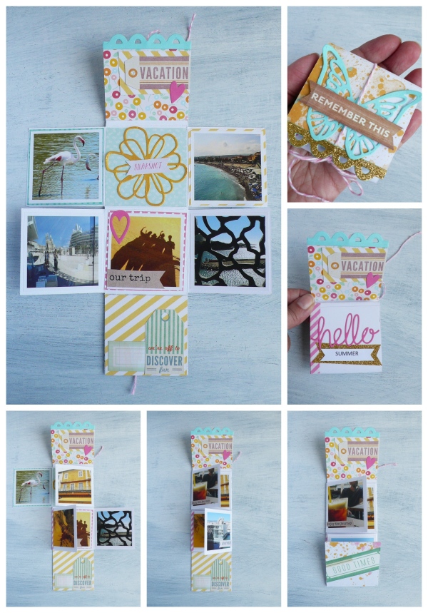 Mini album scrap con la Sizzix Big Shot plus starter Kit