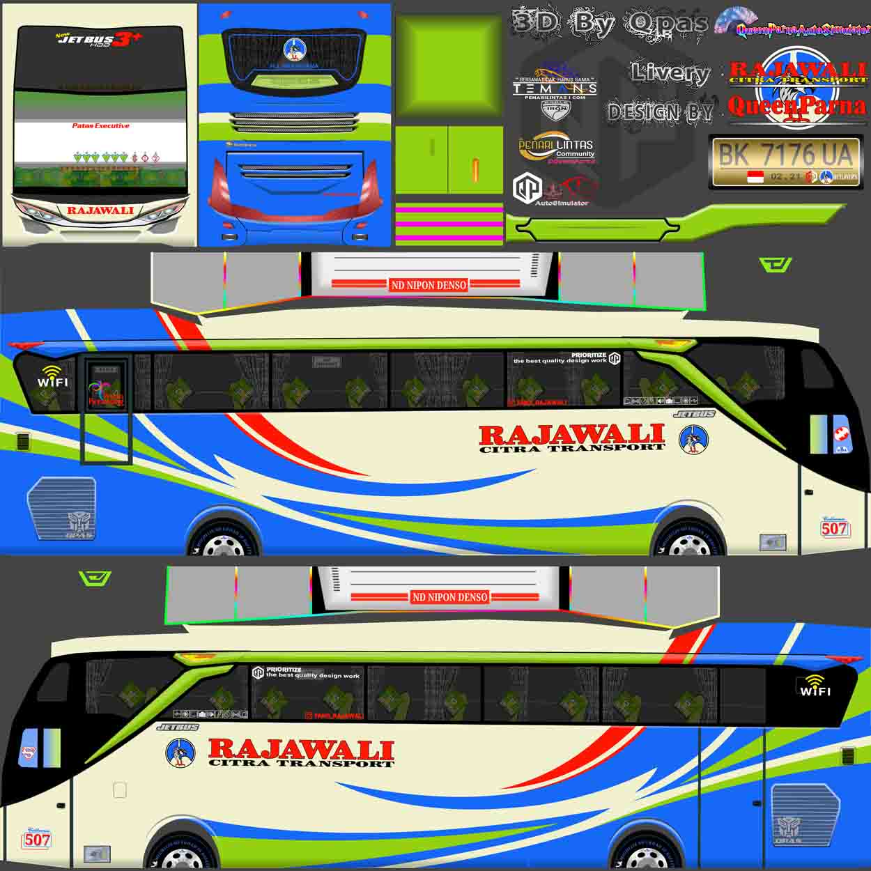 livery shd rajawali