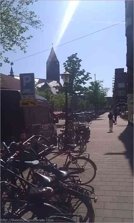 Cornelis Troostplein/View on Vredeskerk Amsterdam