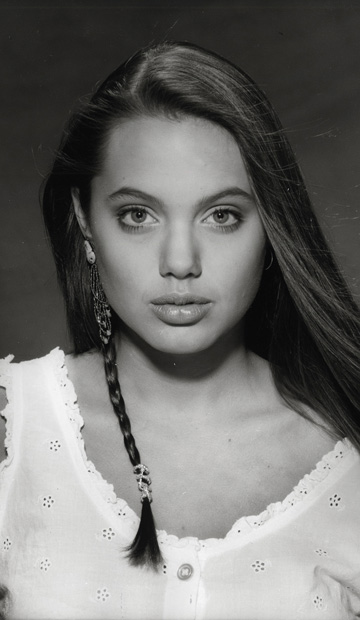 angelina jolie modeling photos. Young Angelina Jolie