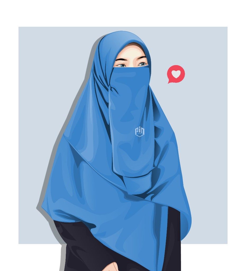 kumpulan anime kartun  muslimah  bercadar  parft 5 Blog Ely 