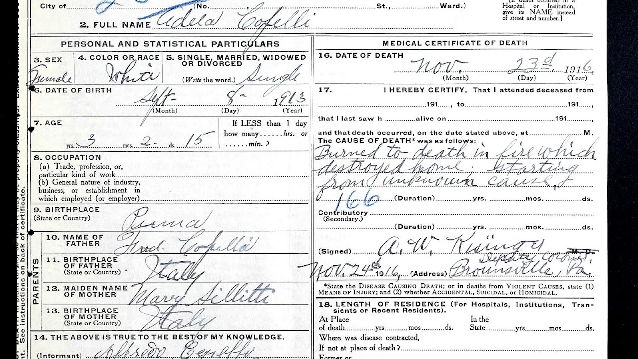 John W. Stevenson (minister) Index