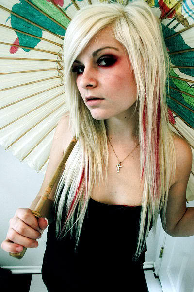 emo girl hairstyles 2012