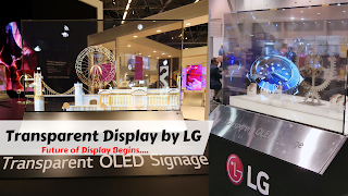 LG showcases transparent OLED display technology at InfoComm 2020