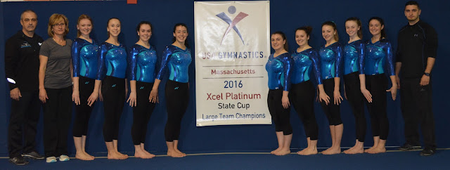 2016 Massachusetts Xcel Platinum State Champions