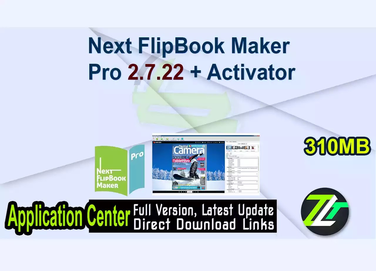 Next FlipBook Maker Pro 2.7.22 + Activator