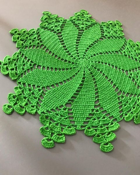 Napkin in Crochet - Pattern