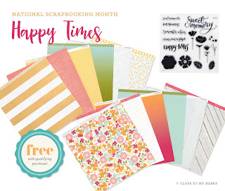 CTMH Happy Times Paper Pack May Special