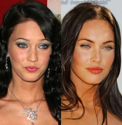 megan fox before and after plastic surgery pictures. Megan Fox