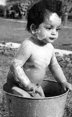 Childhood pictures of King Khan