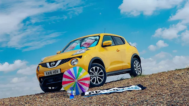 Factor 50 for your nose, Factor 500 from your Nissan