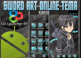 Download Theme Sword Art Online Kirito Kirigaya Kazuto Untuk Android