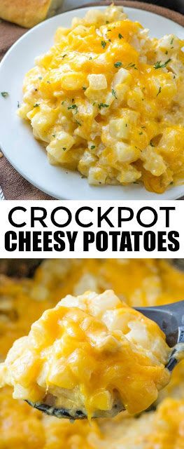 Crockpot Cheesy Potatoes