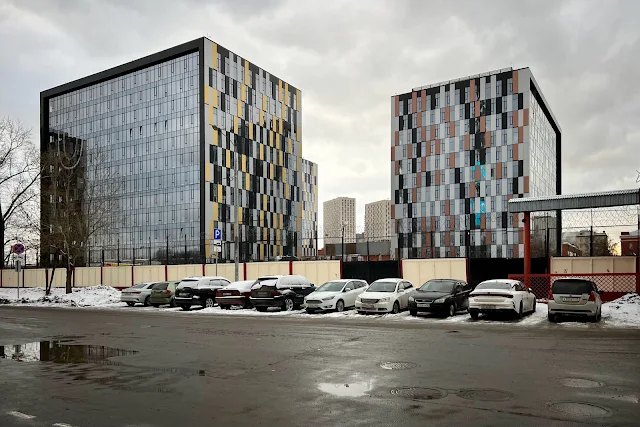 Валаамская улица, строящийся бизнес-центр «Останкино» – бывшая территория Московского хладокомбината № 9