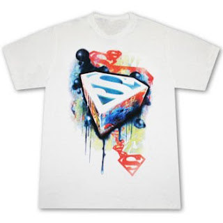 Superman Graffiti T shirt