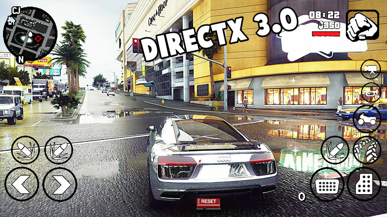 Gta Sa Directx 3 0 Android 21 Full Wet City Modpack For Gta Sa Android Support All Devices