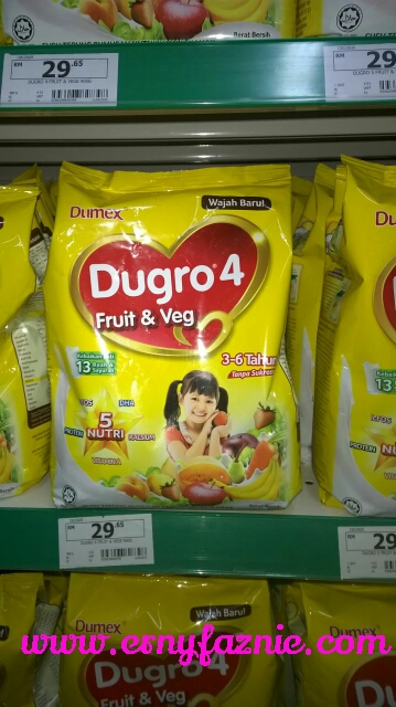 dumex dugro4 fruit & veg