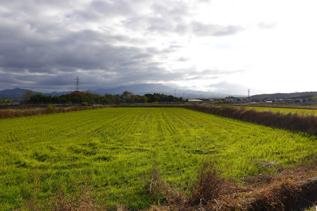 鳥取県西伯郡伯耆町坂長 県道160号線からの眺望