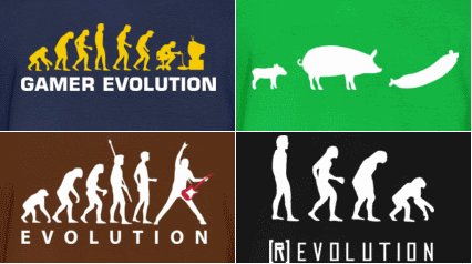 Estampas Evolution - Evolução