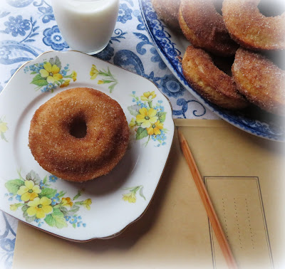 Baked Cinnamon Doughnuts