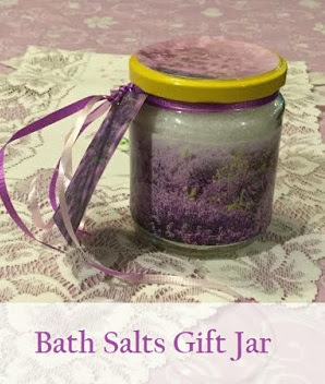 Bath Salts Gift Jar