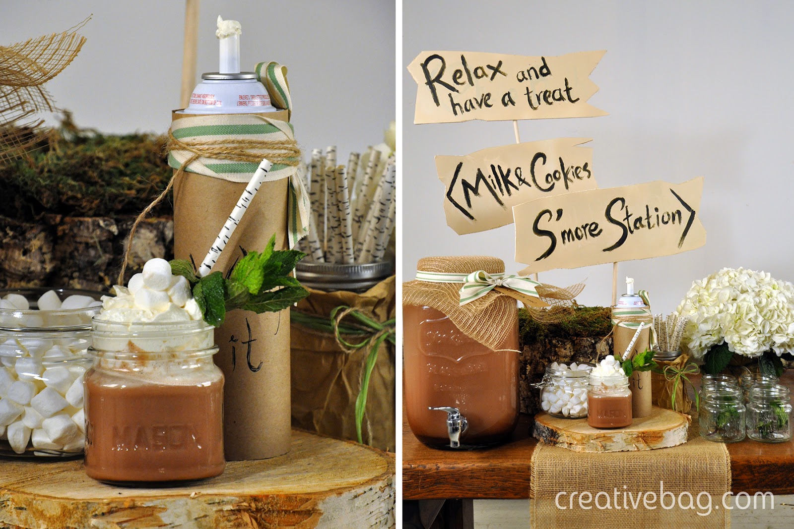 Rustic Outdoor Party ideas | Petite & Sweet | Creative Bag