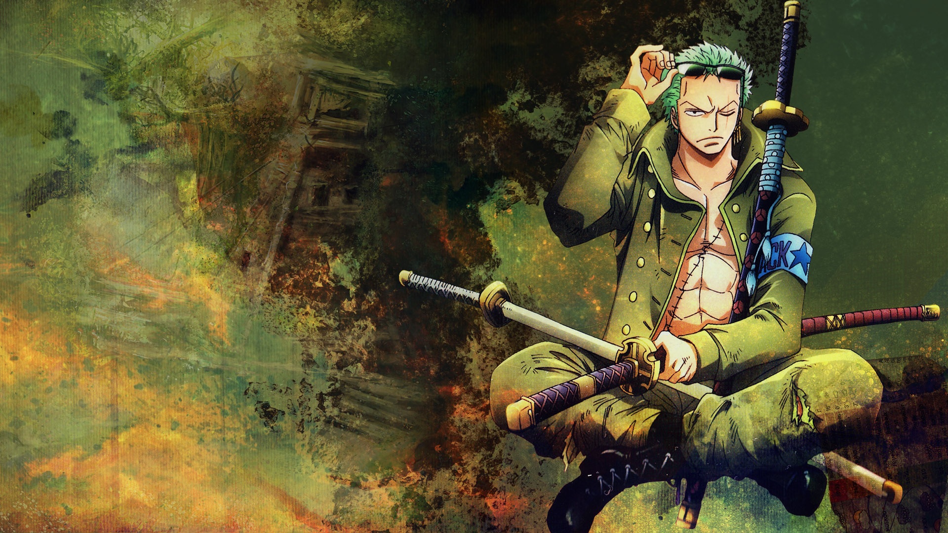 √ Zoro Wallpaper One Piece HD 4K Background Images - Anidraw