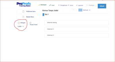 cara membuat soal online di blog dengan proprofs