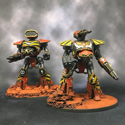 Legio Ignatum Reaver Titans for Adeptus Titanicus