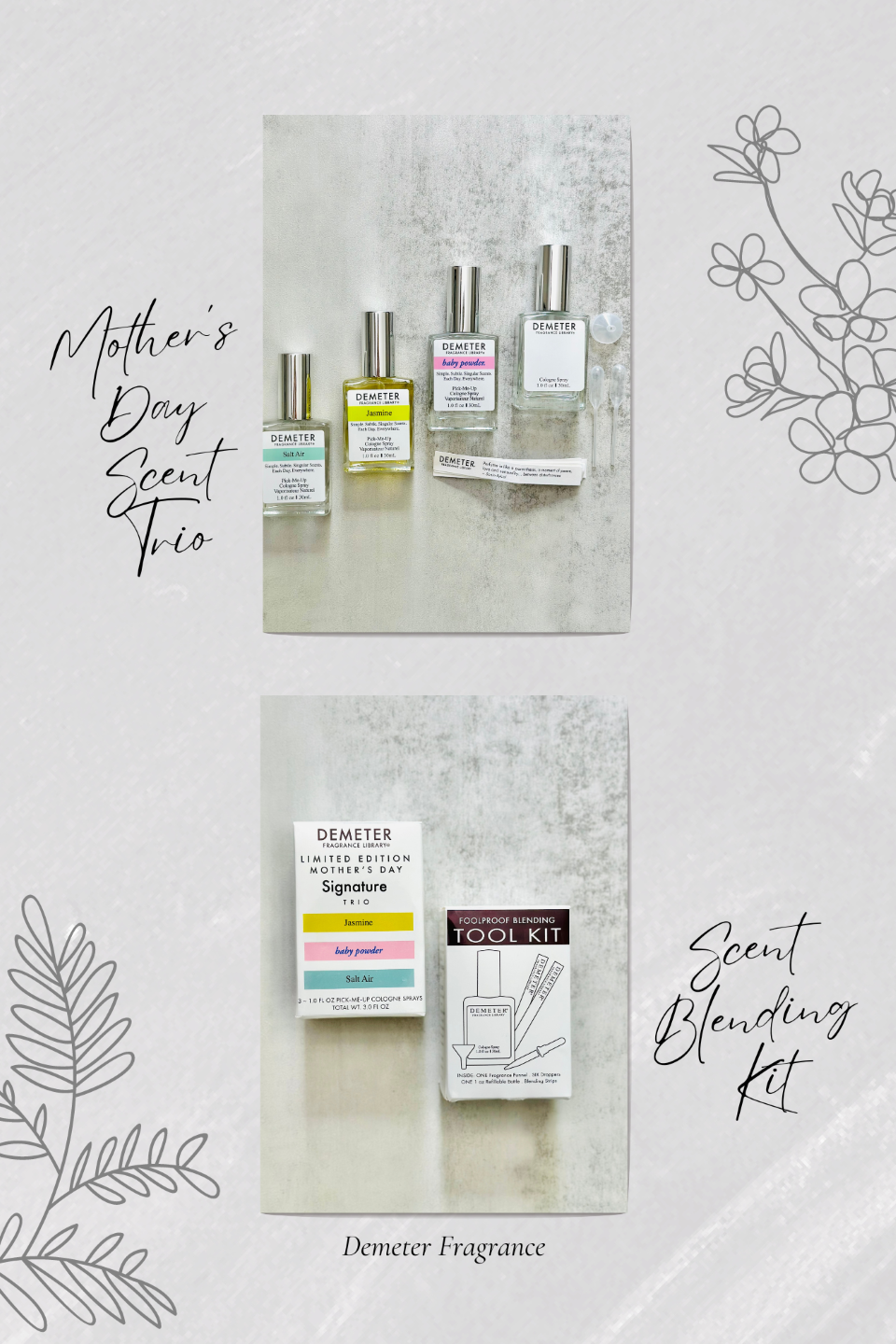 Mother's Day Signature Trio from Demeter Fragrance Library