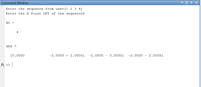 Discrete fourier transform