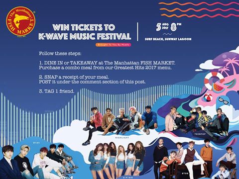 Win a pair of ticket to K-Wave Music Festival - Malaysia ...