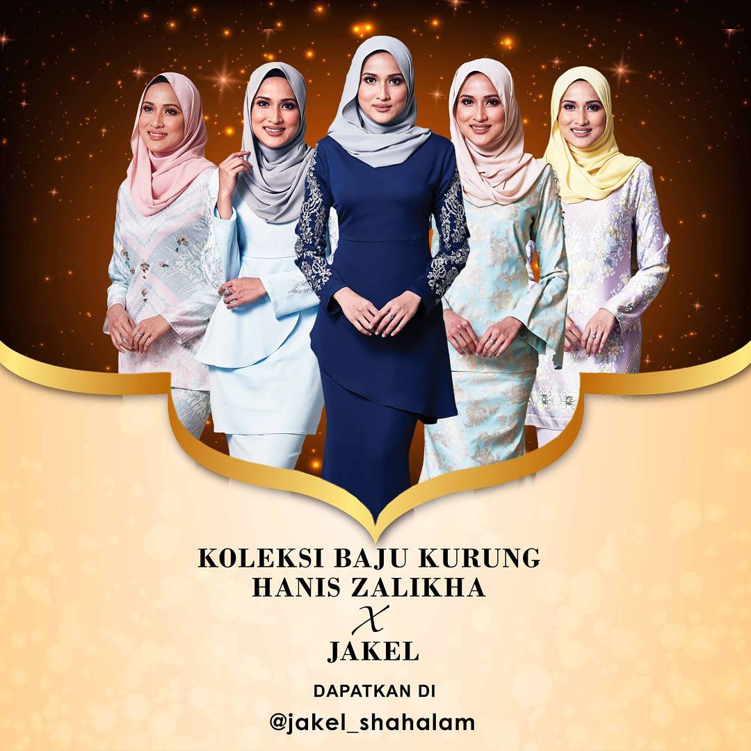 Koleksi Baju  Raya Jakel  Cantik Mampu Milik hingga saiz 