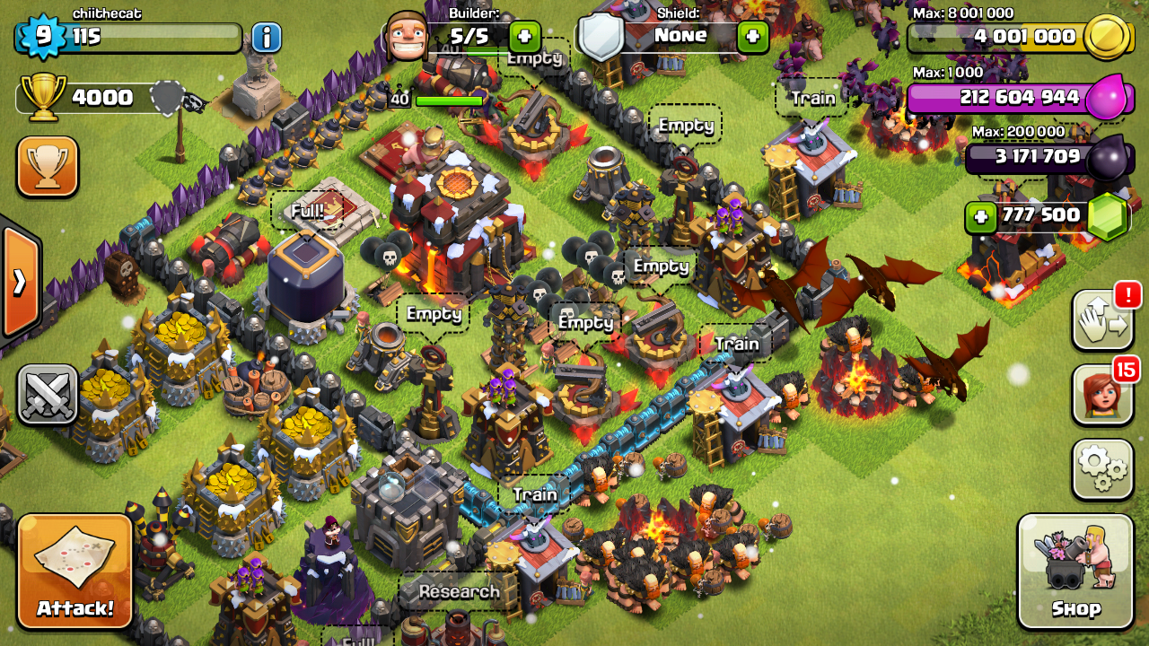 Clash of Clans Modded apk unlimited gems | Holy Crack ...