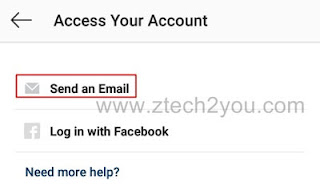 recover-instagram-account-Reset-Password-by-email