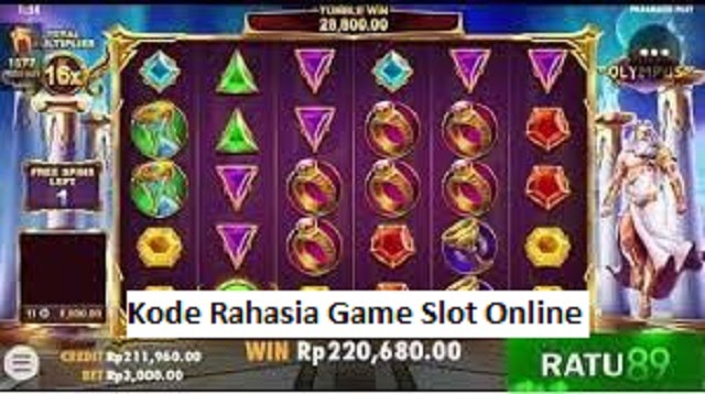 Kode Rahasia Game Slot Online 2023 - Cara1001
