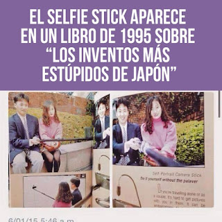 el invento más estúpido el selfie stick